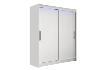 Leila Garderob 150x200 cm - Vit - Förvaring - Garderober & garderobssystem