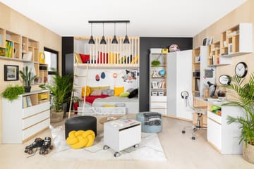 Leokkol Garderob - Grå - Förvaring - Garderober & garderobssystem - Garderobsskåp