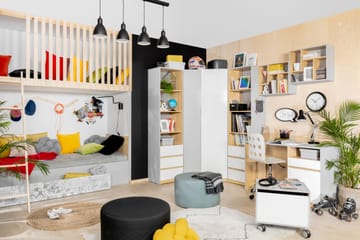 Leokkol Garderob - Grå - Förvaring - Garderober & garderobssystem - Garderobsskåp