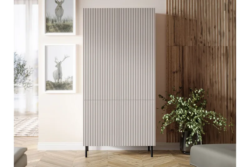 Lionel Garderob 90 cm - Kashmir - Förvaring - Garderober & garderobssystem