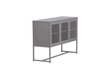 Malla Skåpsbyrå 120x40x80 cm - Ljusgrå - Förvaring - Garderober & garderobssystem