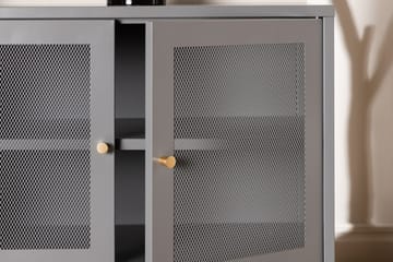 Malla Skåpsbyrå 120x40x80 cm - Ljusgrå - Förvaring - Garderober & garderobssystem