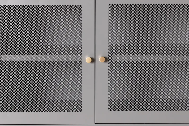 Malla Skåpsbyrå 120x40x80 cm - Ljusgrå - Förvaring - Förvaringsmöbler - Sideboard & skänk