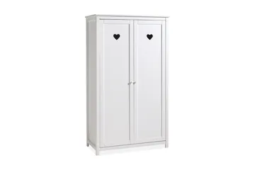 Maritza Garderob 2 Dörrar - Vit - Förvaring - Garderober & garderobssystem