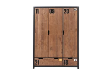 Maritza Garderob 3 Dörrar - Trä/Natur - Förvaring - Garderober & garderobssystem