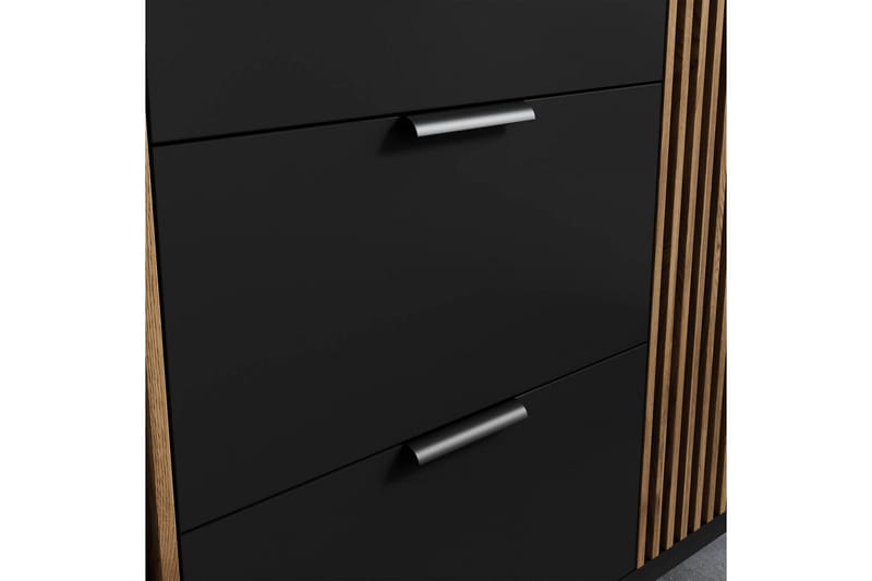 Meorati Garderob 185x200 cm - Brun - Förvaring - Garderober & garderobssystem