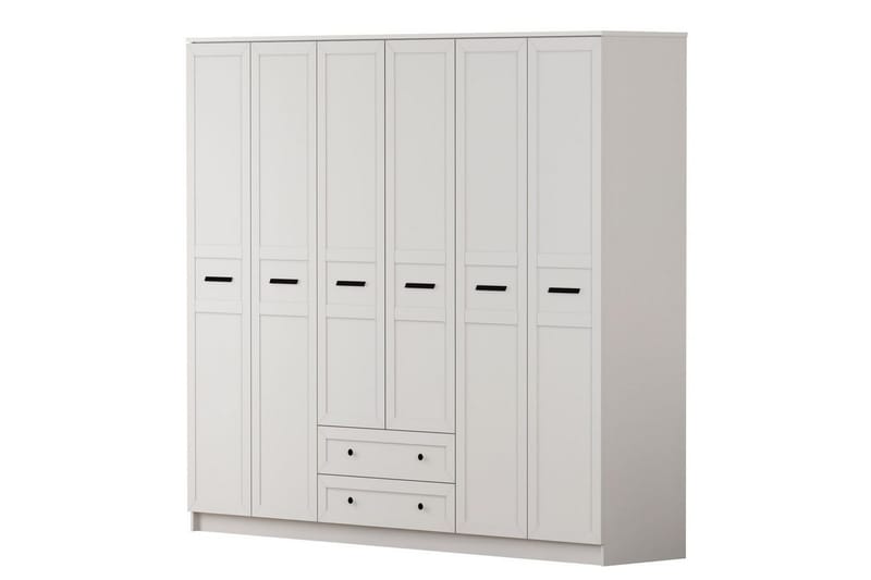 Meyra Garderob 210x184 cm, Vit