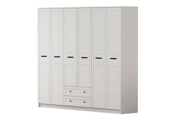 Meyra Garderob 210x210 cm - Matt Vit - Förvaring - Garderober & garderobssystem