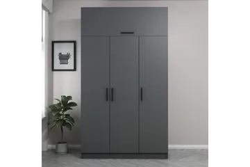 Minar Garderob 135 cm - Antracit - Förvaring - Garderober & garderobssystem