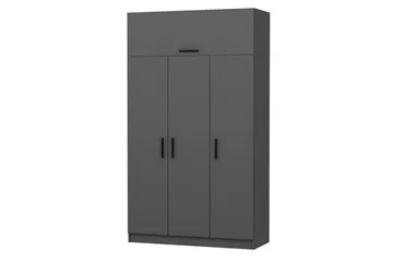 Minar Garderob 135 cm - Antracit - Förvaring - Garderober & garderobssystem