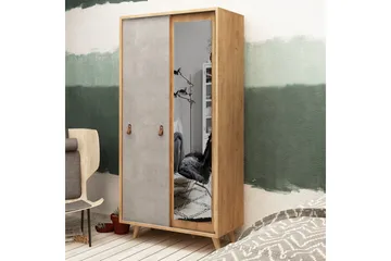 Mod Design Garderob - Trä/Grå - Förvaring - Garderober & garderobssystem