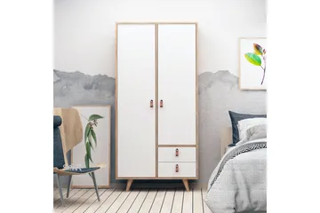 Mod Design Garderob - Trä/Vit - Förvaring - Garderober & garderobssystem