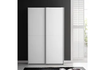 Molgaard Garderob 120x191 cm - Vit - Förvaring - Garderober & garderobssystem