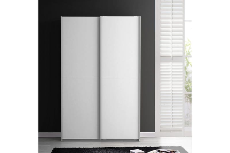 Molgaard Garderob 120x191 cm - Vit - Förvaring - Garderober & garderobssystem