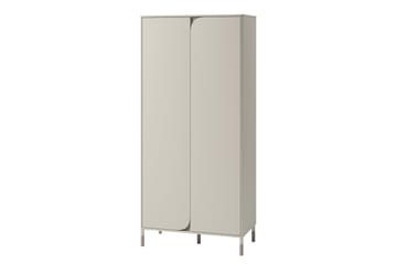 Monfort Garderob 92x201 cm - Beige - Förvaring - Garderober & garderobssystem