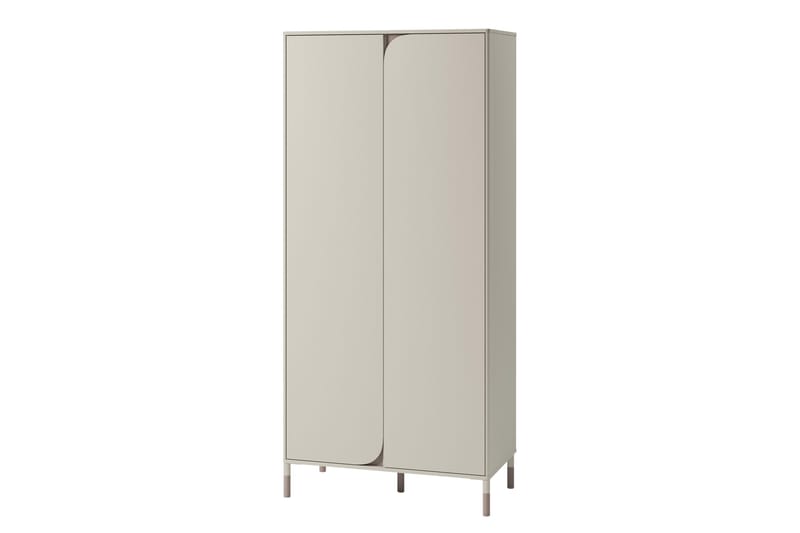 Monfort Garderob 92x201 cm - Beige - Förvaring - Garderober & garderobssystem