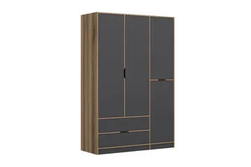 Munna Garderob 140x208 cm - Antracit - Förvaring - Garderober & garderobssystem