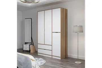 Munna Garderob 140x208 cm - Vit - Förvaring - Garderober & garderobssystem