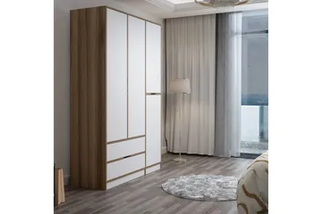 Munna Garderob 140x208 cm - Vit - Förvaring - Garderober & garderobssystem