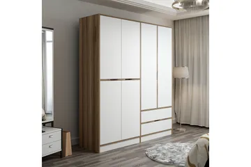 Munna Garderob 180 cm - Vit - Förvaring - Garderober & garderobssystem