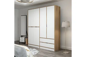 Munna Garderob 180 cm - Vit - Förvaring - Garderober & garderobssystem