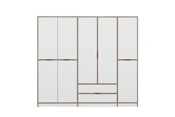 Munna Garderob 232x208 cm - Vit - Förvaring - Garderober & garderobssystem