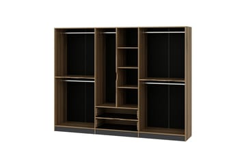 Munna Garderob 270 cm - Antracit - Förvaring - Garderober & garderobssystem