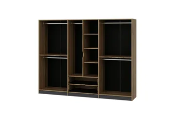 Munna Garderob 270 cm - Antracit - Förvaring - Garderober & garderobssystem