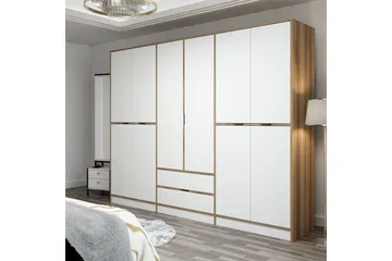 Munna Garderob 270 cm - Vit - Förvaring - Garderober & garderobssystem