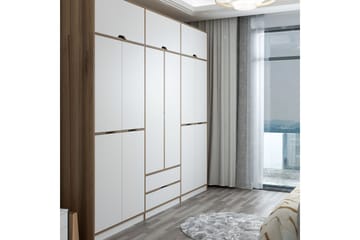 Munna Garderob 277x253 cm - Vit - Förvaring - Garderober & garderobssystem