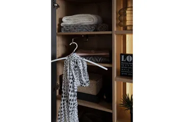 Nacimento garderob 37x76 cm - Grå/Natur - Förvaring - Garderober & garderobssystem