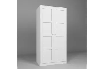 Nagouri Garderob till Hall 94x190 cm i Målat Trä - Vit - Förvaring - Garderober & garderobssystem