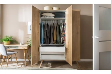 Nature Garderob Natur/Vit - VOX - Förvaring - Garderober & garderobssystem