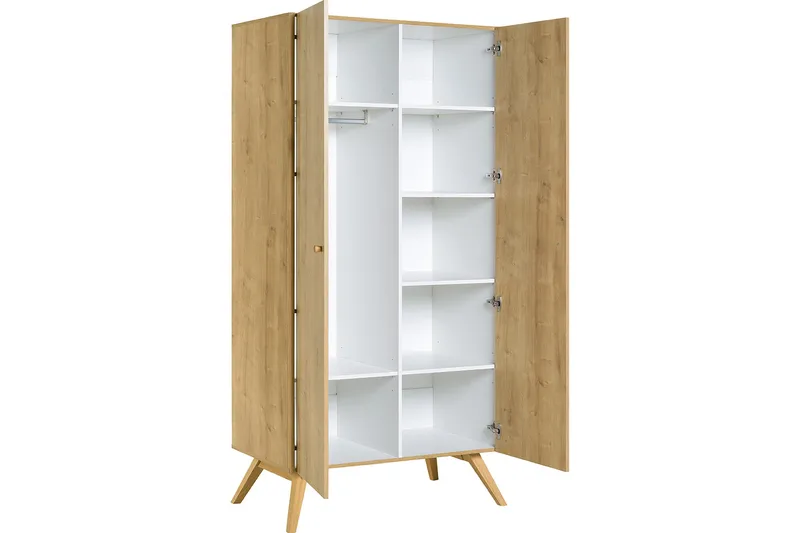 Nature Garderob Vit/Natur - Natur - Förvaring - Garderober & garderobssystem