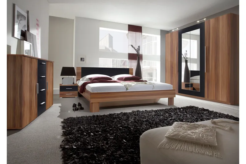 Nougan Garderob - Trä/Svart - Förvaring - Garderober & garderobssystem