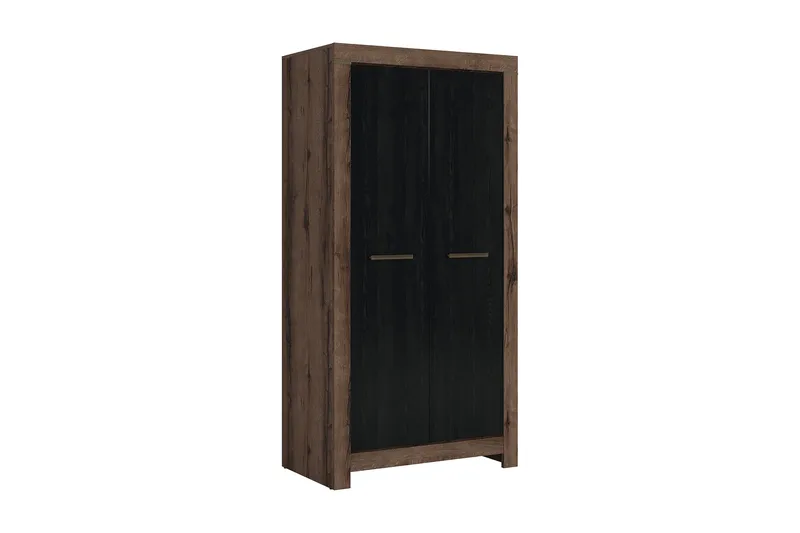 Olender Garderob 98x195 cm - Brun - Förvaring - Garderober & garderobssystem