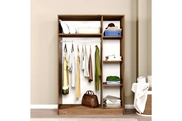 Olera Garderobsskåp 120x180 cm - Natur - Förvaring - Garderober & garderobssystem