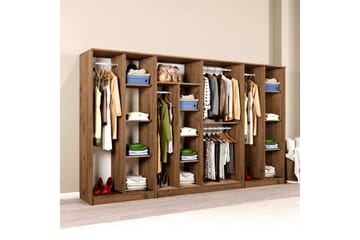 Olera Garderobsskåp 300x180 cm - Natur - Förvaring - Garderober & garderobssystem