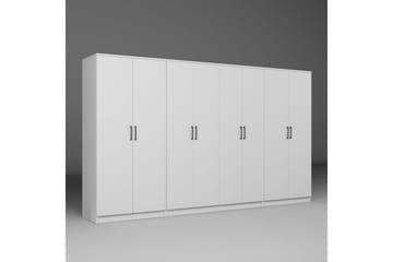 Olera Garderobsskåp 300x180 cm - Vit - Förvaring - Garderober & garderobssystem - Garderobsskåp