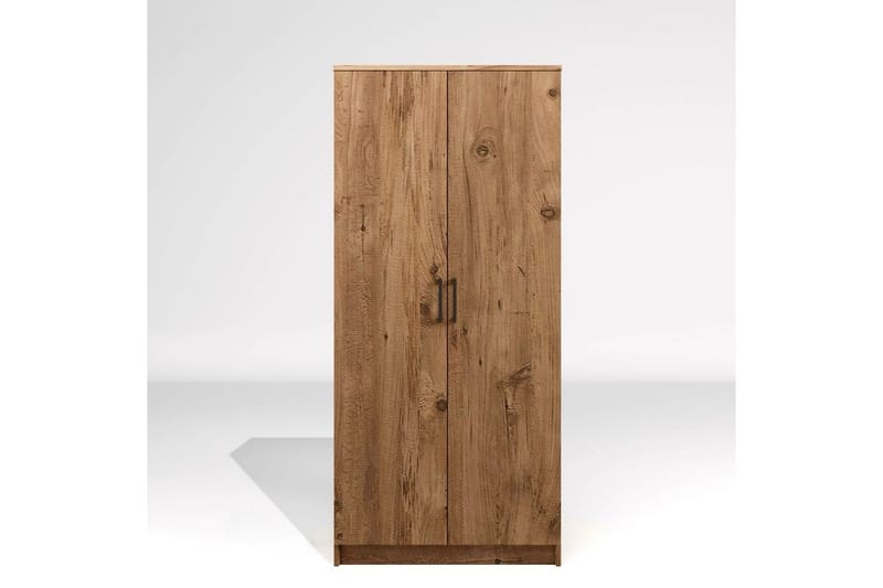 Olera Garderobsskåp 80x180 cm - Natur - Förvaring - Garderober & garderobssystem - Garderobsskåp