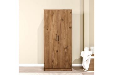 Olera Garderobsskåp 80x180 cm - Natur - Förvaring - Garderober & garderobssystem