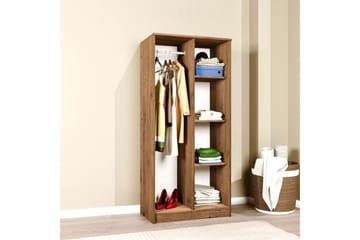 Olera Garderobsskåp 80x180 cm - Natur - Förvaring - Garderober & garderobssystem