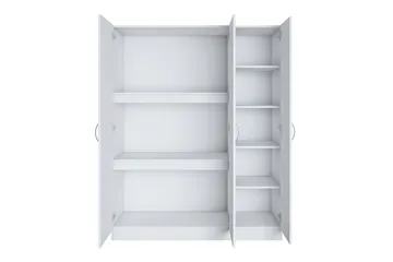 Ostin Garderob 55x145 cm - Vit - Förvaring - Garderober & garderobssystem