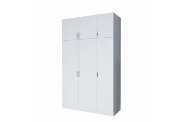 Ostin Garderob 6 Skåp 55x145 cm - Vit - Förvaring - Garderober & garderobssystem