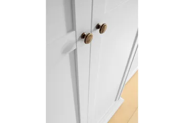 Paris Garderob 96 cm 2 Dörrar - Vit - Förvaring - Garderober & garderobssystem