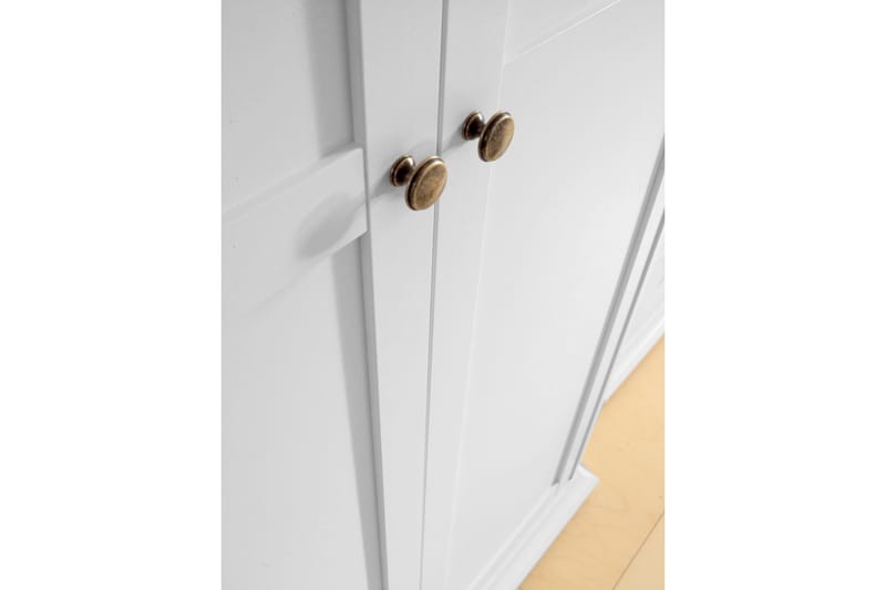 Paris Garderob 96 cm 2 Dörrar - Vit - Förvaring - Garderober & garderobssystem