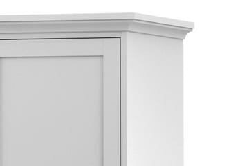 Paris Garderob 96 cm 2 Dörrar - Vit - Förvaring - Garderober & garderobssystem