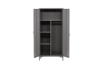 Piring Garderob 85x45x183 cm - Ljusgrå - Förvaring - Garderober & garderobssystem