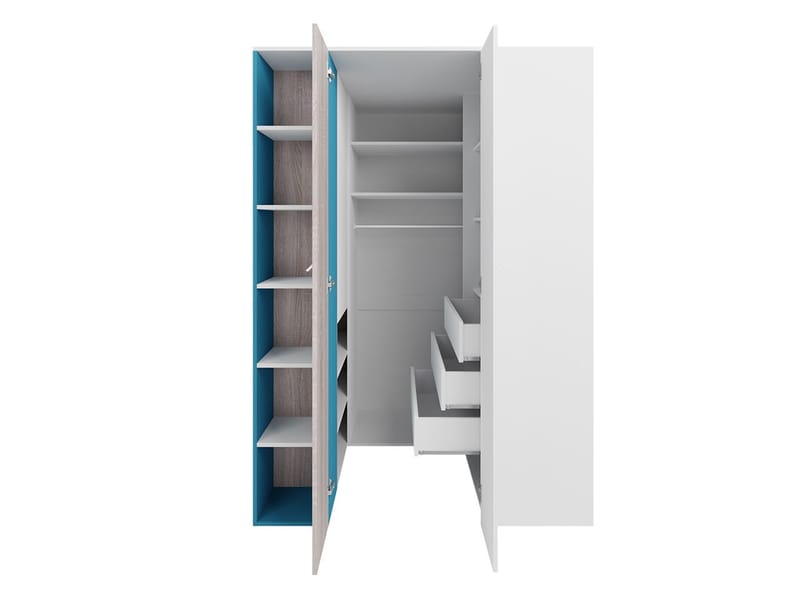 Planeta Garderob med Belysning - Förvaring - Garderober & garderobssystem - Garderobsskåp