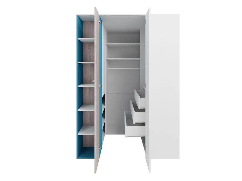 Planeta Garderob med Belysning - Förvaring - Garderober & garderobssystem - Garderobsskåp